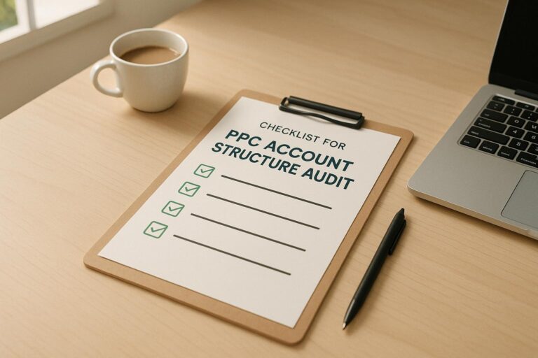Checklist for PPC Account Structure Audit